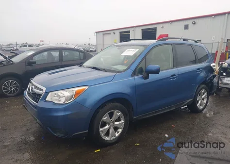 2015 Subaru Forester 2.5I Premium z USA, uszkodzony, nr VIN JF2SJAGC6FH523966